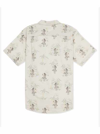 Hurley Mens Lido Stretch Short Sleeve