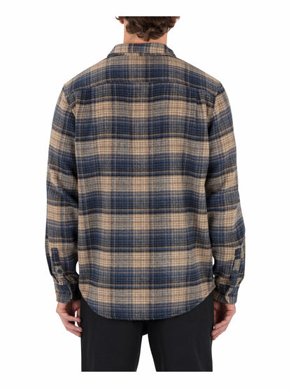 Hurley Mens Portland Heavyweight Flannel