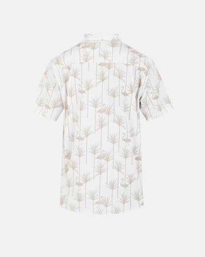 Hurley Mens One And Only Stretch Short Sleeve Shirt