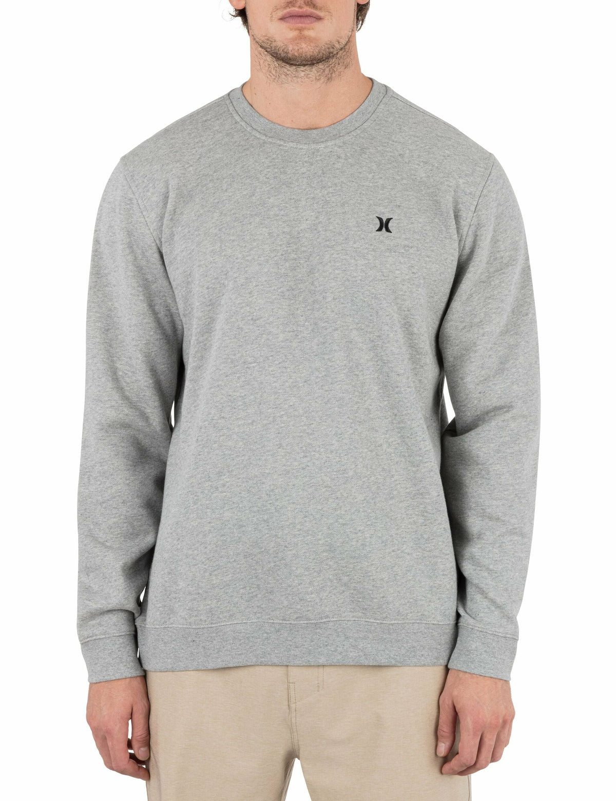 Hurley Mens Icon Long Sleeve Crew