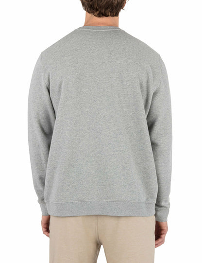 Hurley Mens Icon Long Sleeve Crew