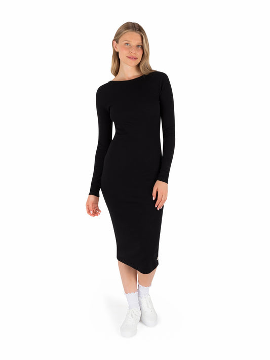 Hurley Womens Just A Girl Long Sleeve Dress