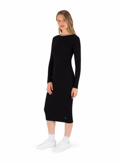 Hurley Womens Just A Girl Long Sleeve Dress