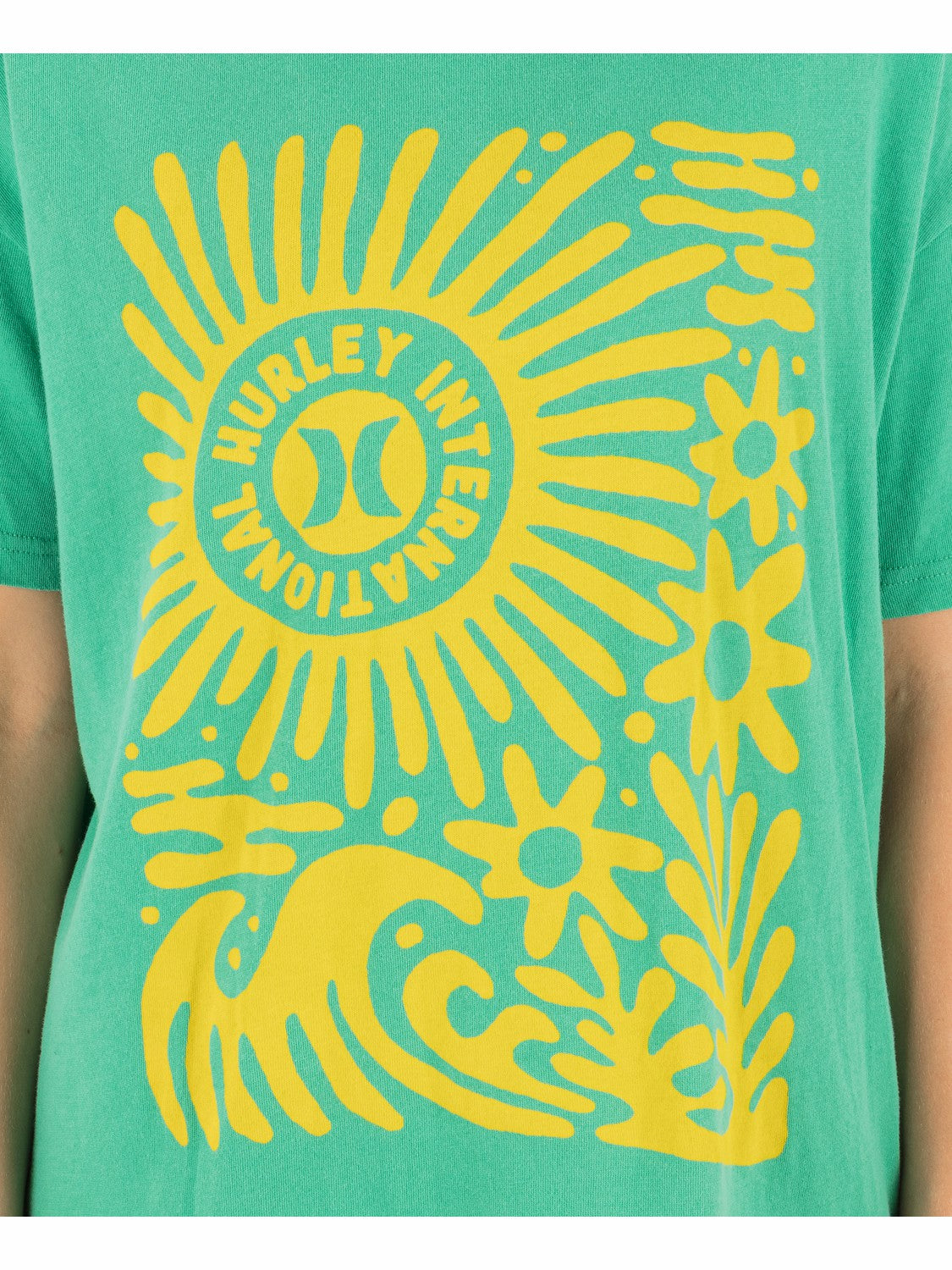 Hurley Womens Harmony Boyfriend Tee