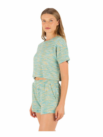 Hurley Womens Aspen Boxy Crop Tee