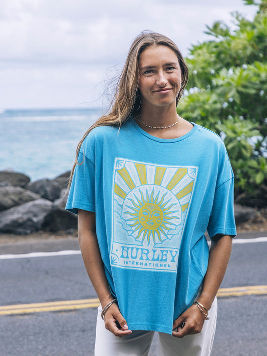 Hurley Womens Lumina Boyfriend Tee