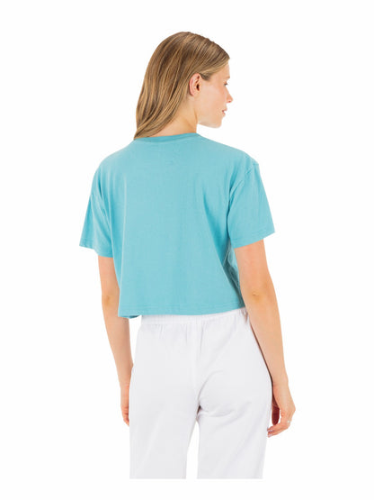 Hurley Womens Burro Boxy Crop Tee