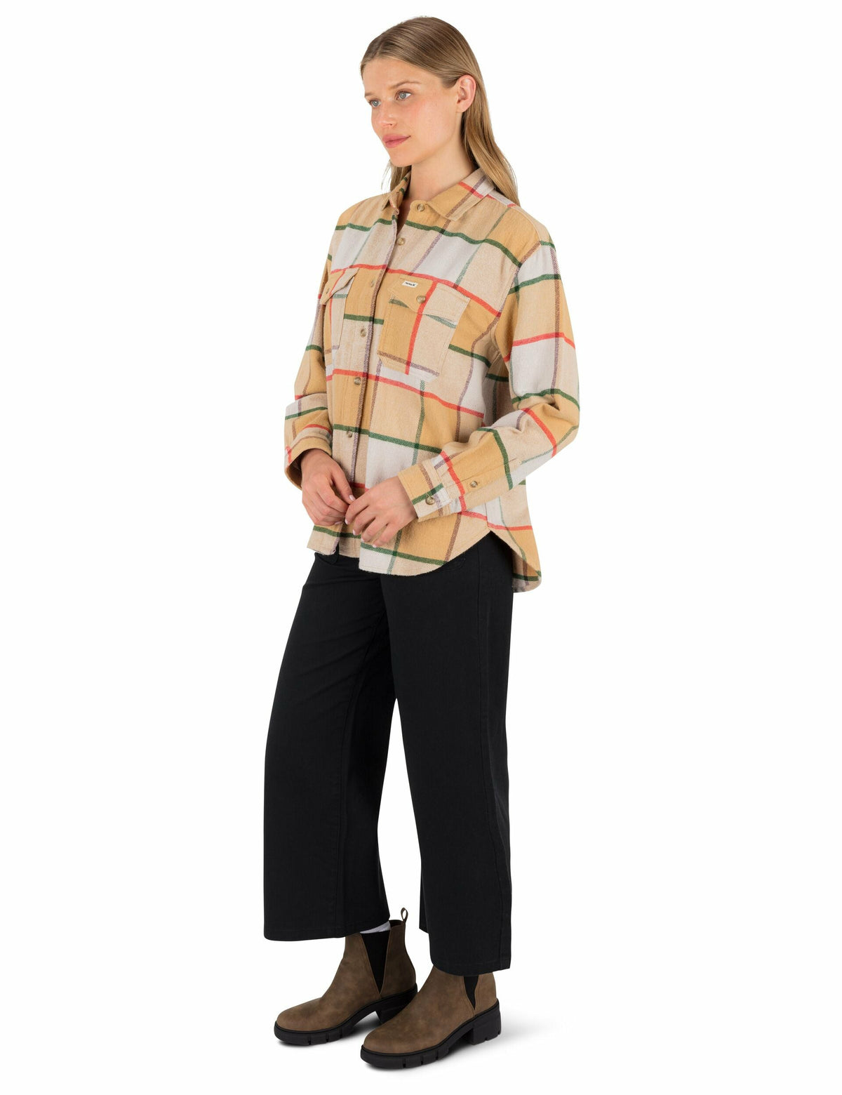 Hurley Womens Wander Boyfriend Flannel
