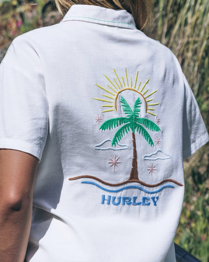 Hurley Womens Goldie Boyfriend Short Sleeve