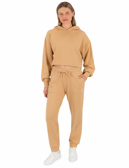 Hurley Womens Stowe Crop Hoodie