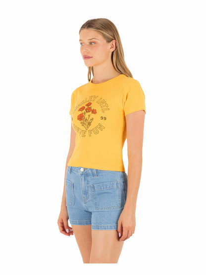 Hurley Womens Poppy Baby Tee
