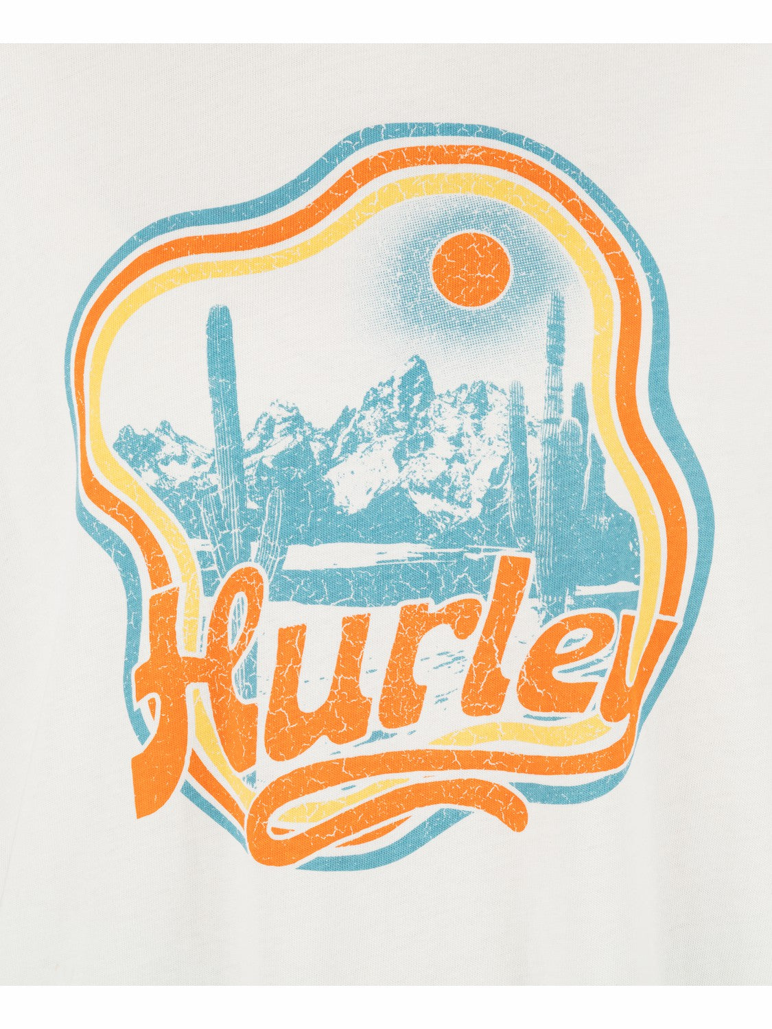 Hurley Womens Scenic View Boyfriend Tee
