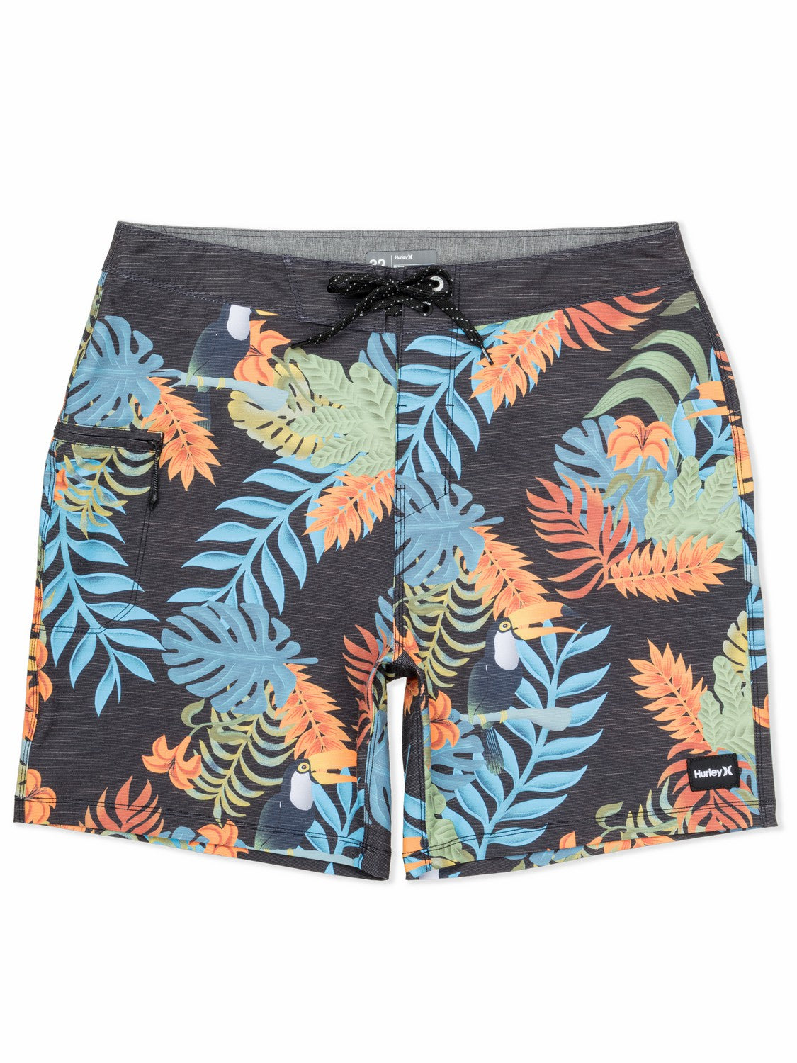 Hurley Mens Phantom Eco Classic Slub Zip 18"