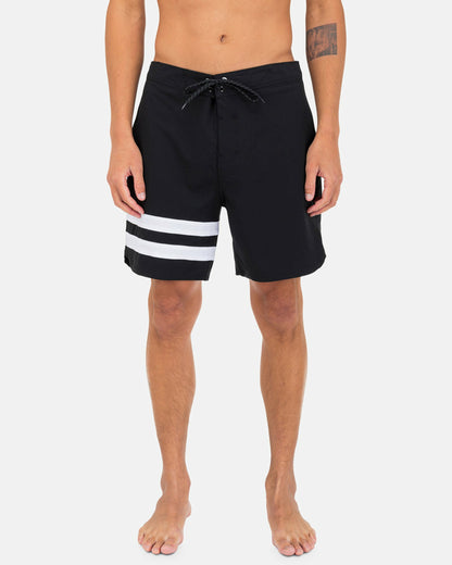 Hurley Mens Phantom-Eco Block Party 18" Boardshort