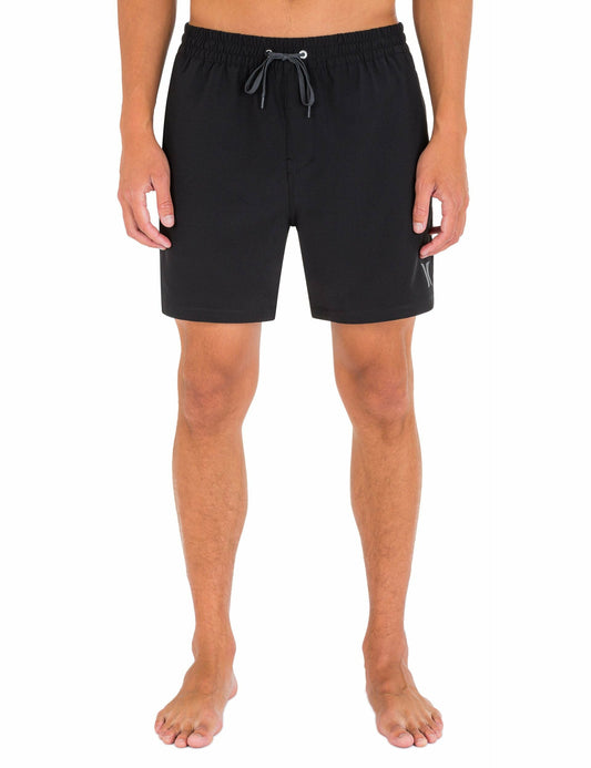 Hurley Mens One And Only Solid Volley Boardshort 17"