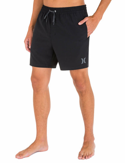 Hurley Mens One And Only Solid Volley Boardshort 17"