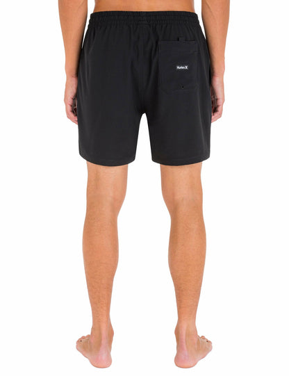 Hurley Mens One And Only Solid Volley Boardshort 17"