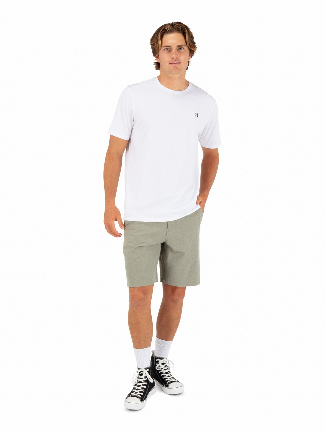 Hurley Mens Phantom Microcheck Walkshort 20"