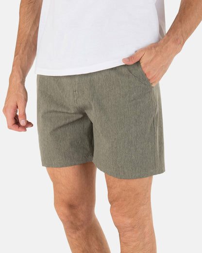 Hurley Mens Phantom Heather Walkshort 18"