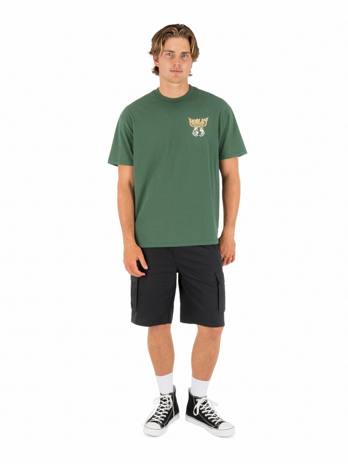 Hurley Mens Fire Short Sleeve