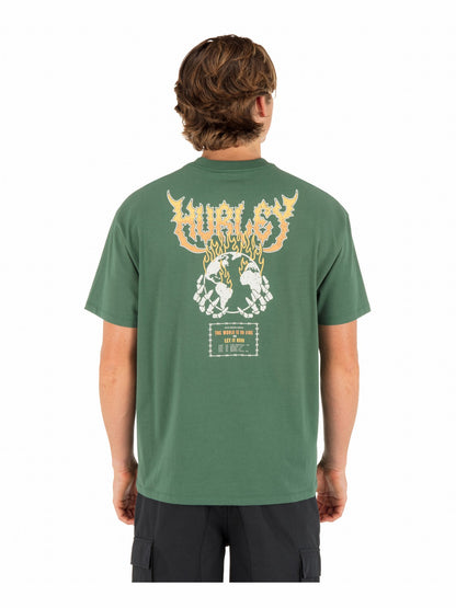 Hurley Mens Fire Short Sleeve