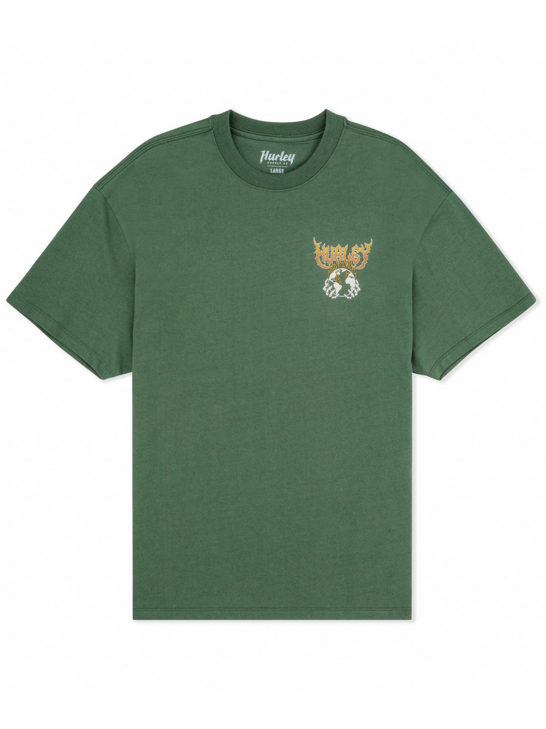 Hurley Mens Fire Short Sleeve