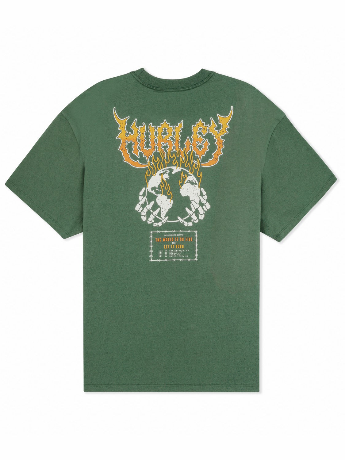 Hurley Mens Fire Short Sleeve