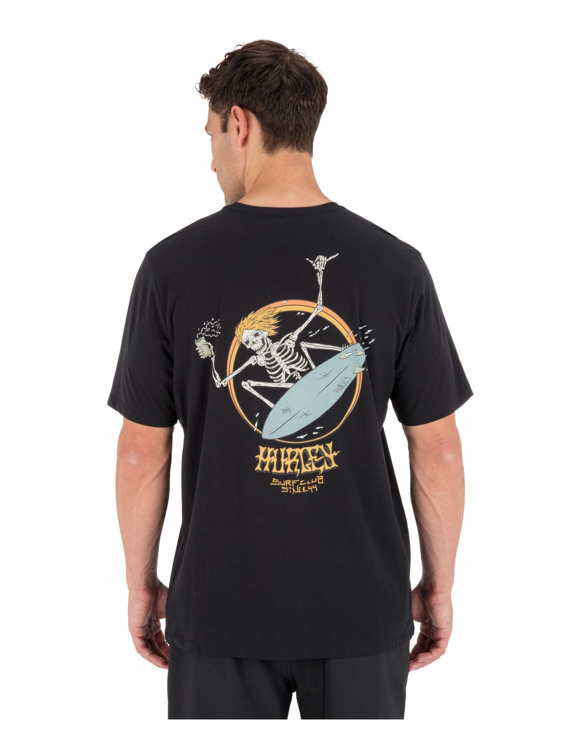 Hurley Mens Skeletor Short Sleeve