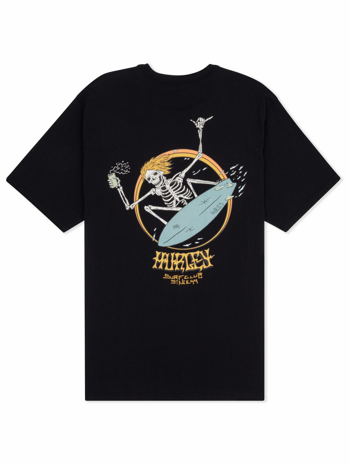 Hurley Mens Skeletor Short Sleeve