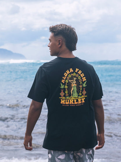 Hurley Mens Island Time Short Sleeve