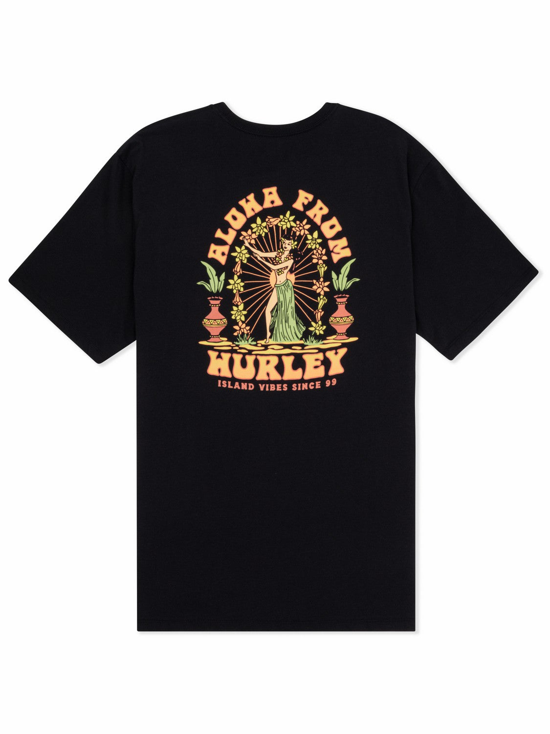 Hurley Mens Island Time Short Sleeve