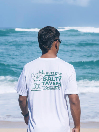 Hurley Mens Salty Tavern Short Sleeve