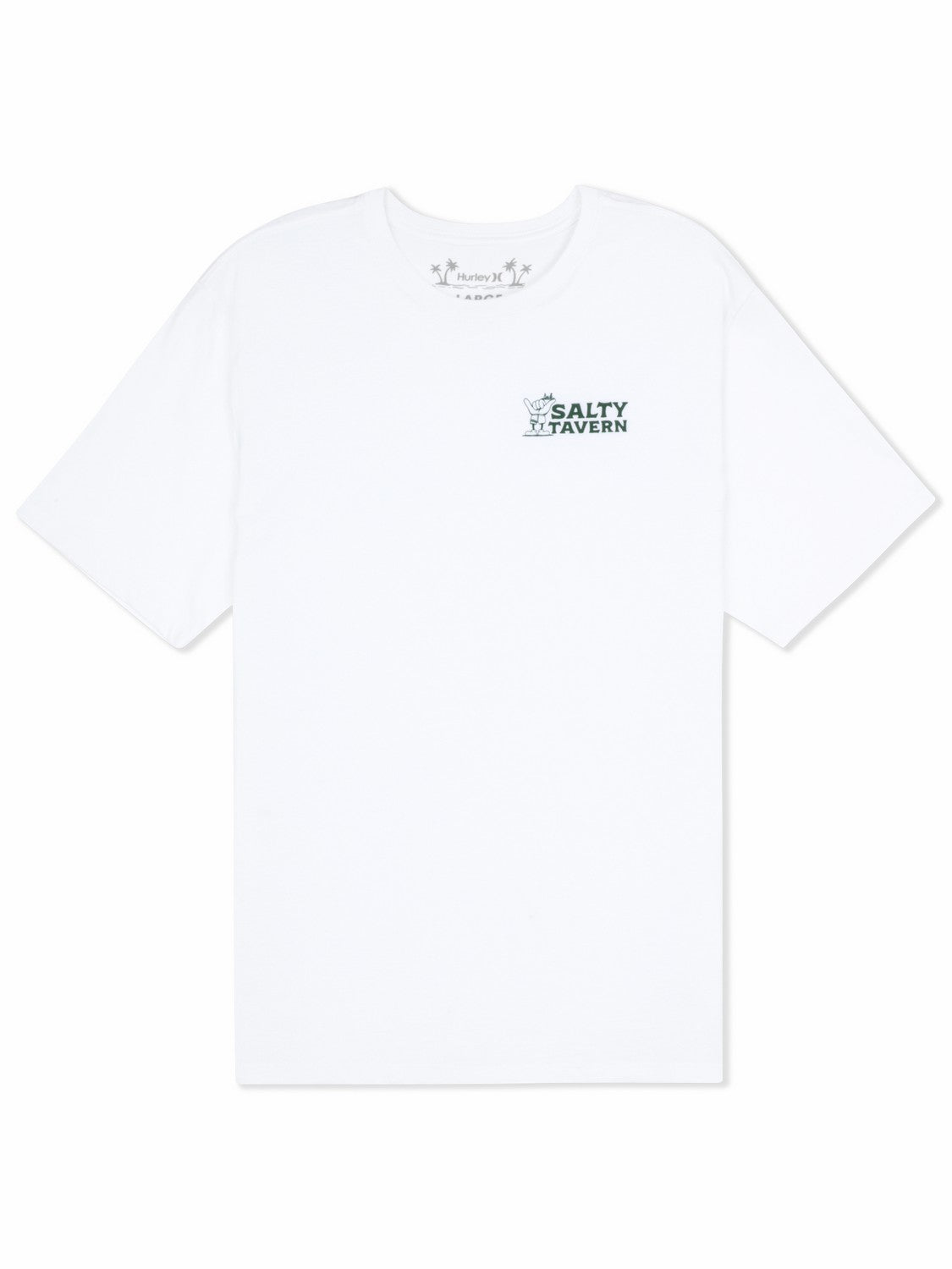 Hurley Mens Salty Tavern Short Sleeve