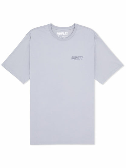 Hurley Mens H20-Dri Fastlane Lined Short Sleeve