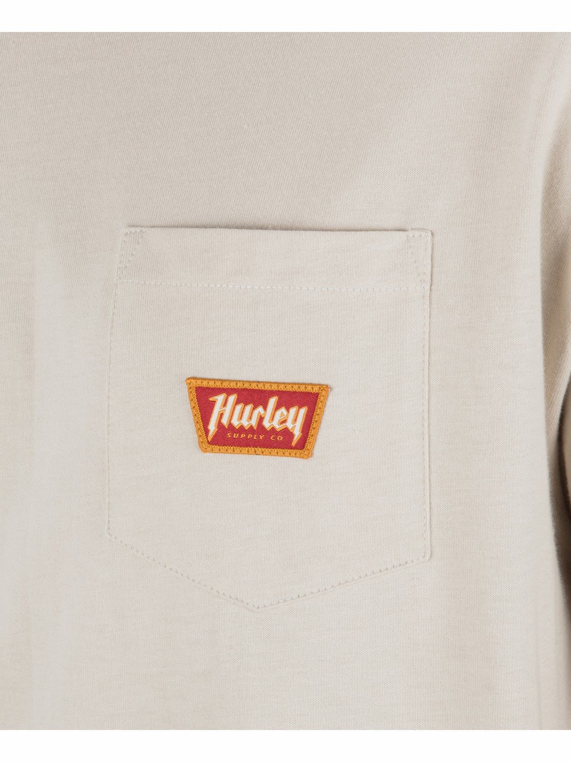 Hurley Mens Built Patch Pocket Short Sleeve