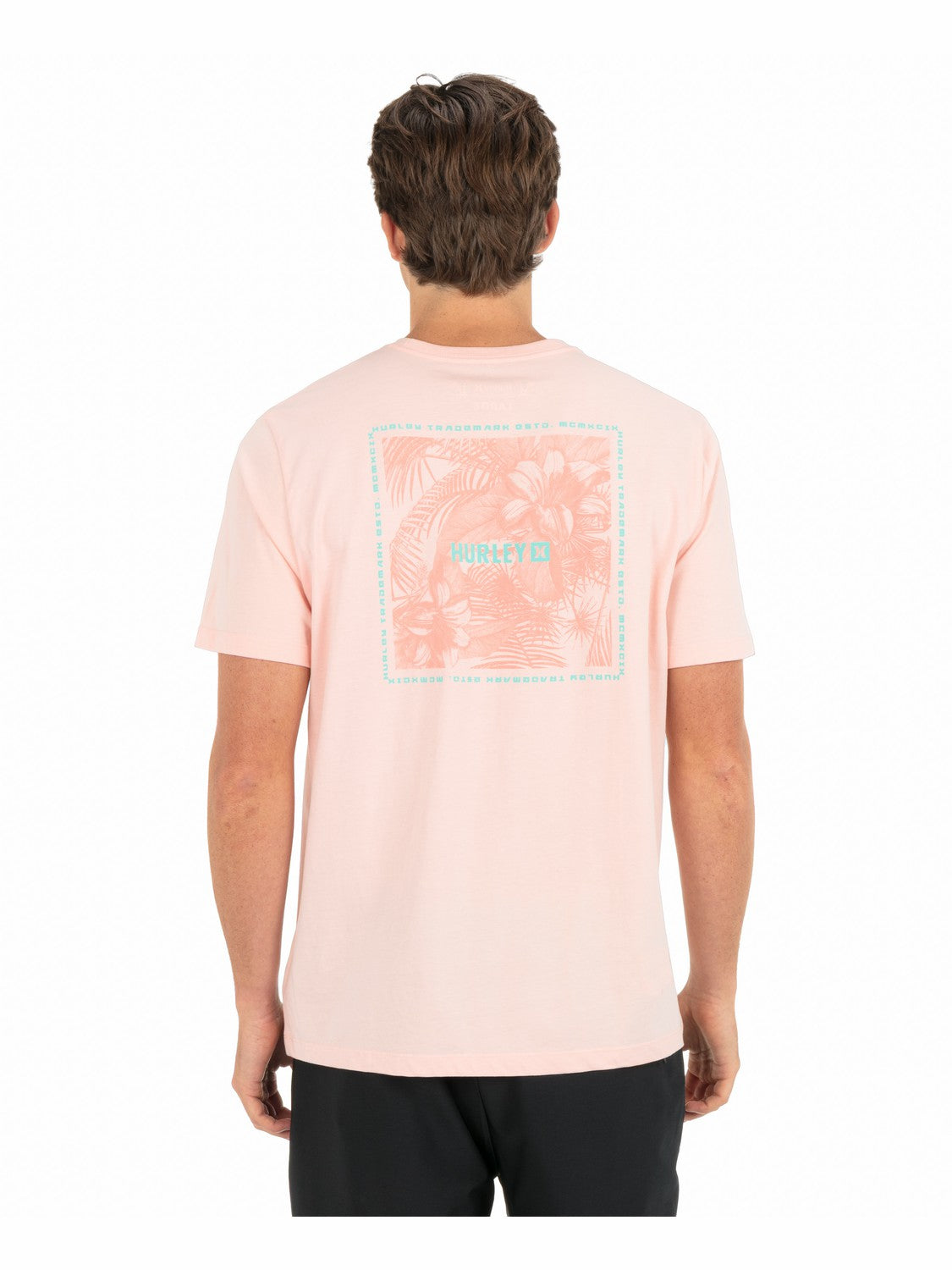 Hurley Mens Fern Gradient Short Sleeve