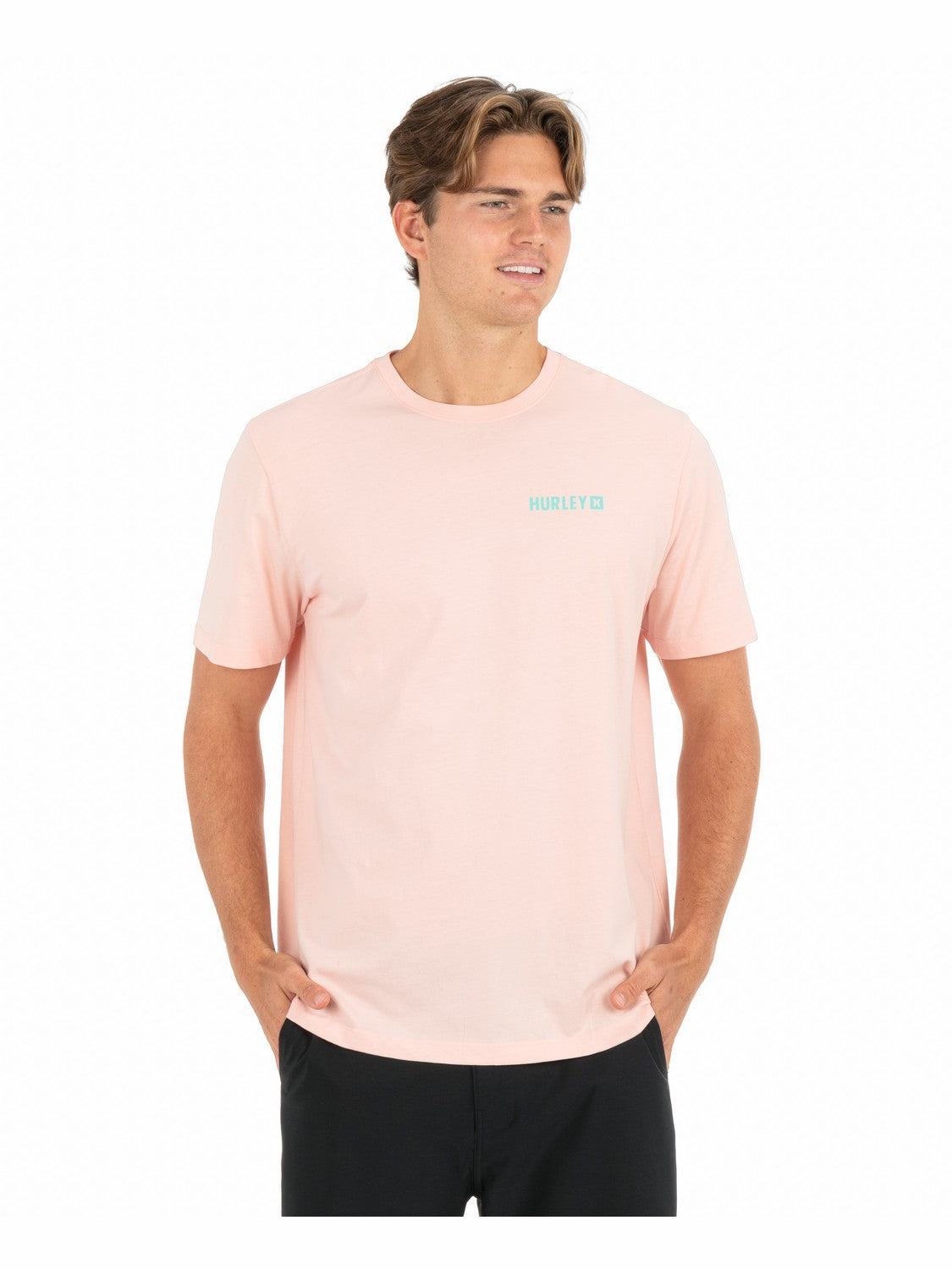 Hurley Mens Fern Gradient Short Sleeve