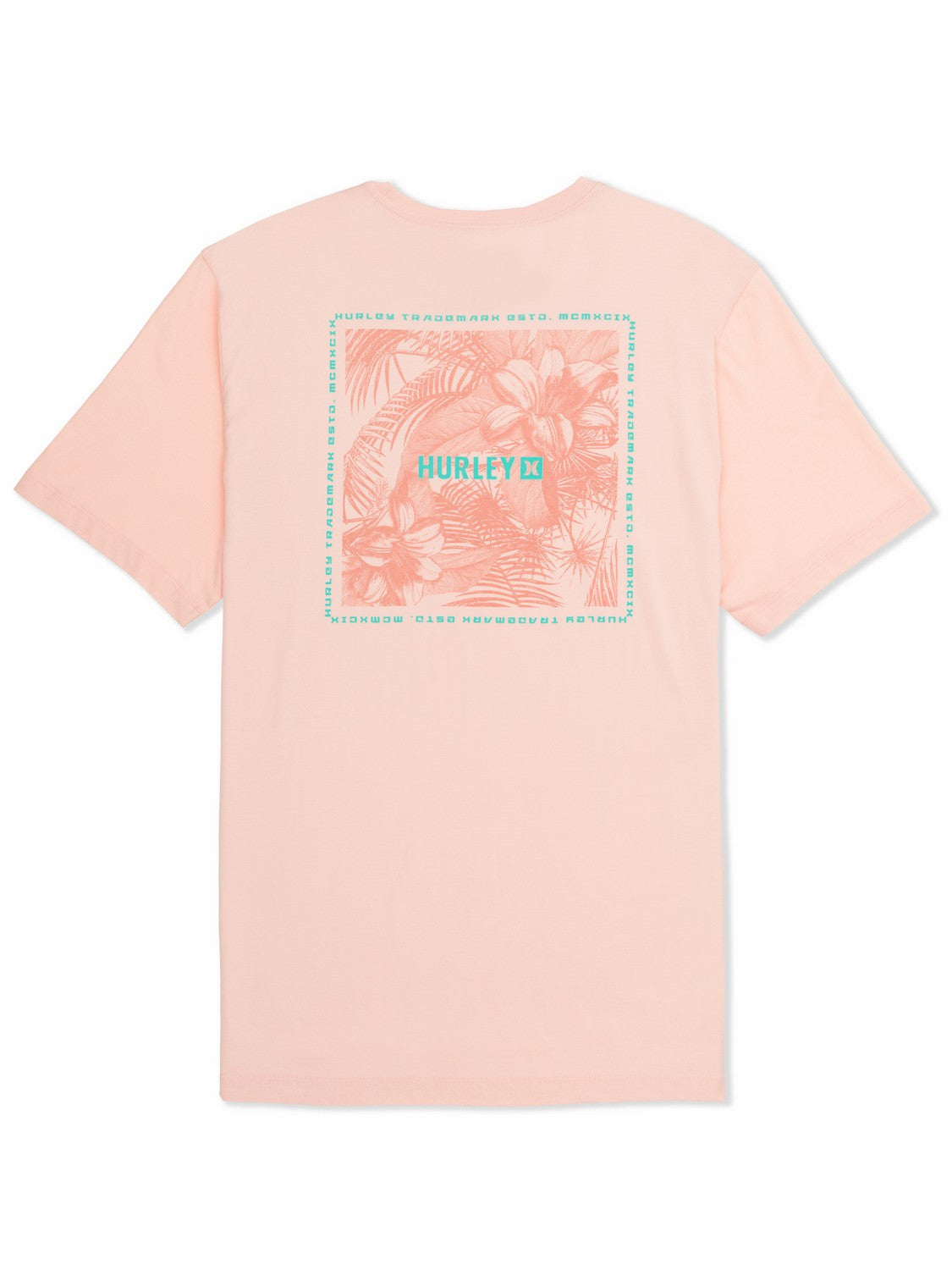 Hurley Mens Fern Gradient Short Sleeve