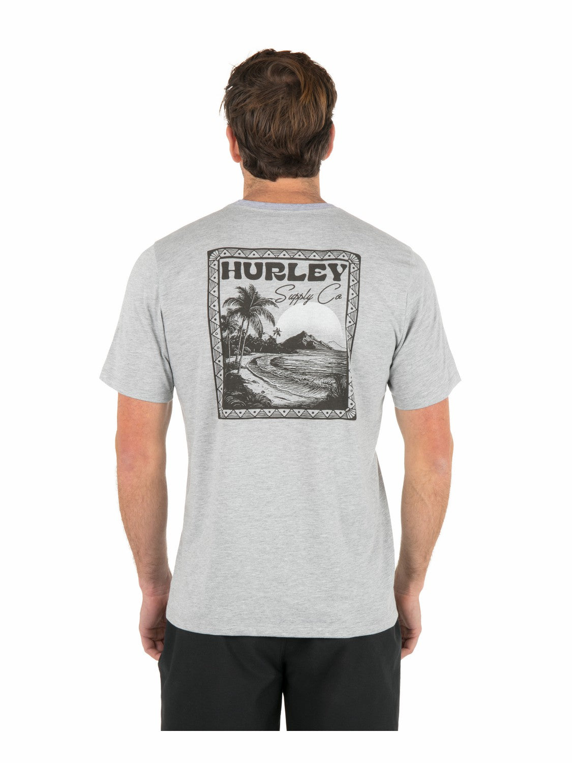 Hurley Mens Island Scape Short Sleeve