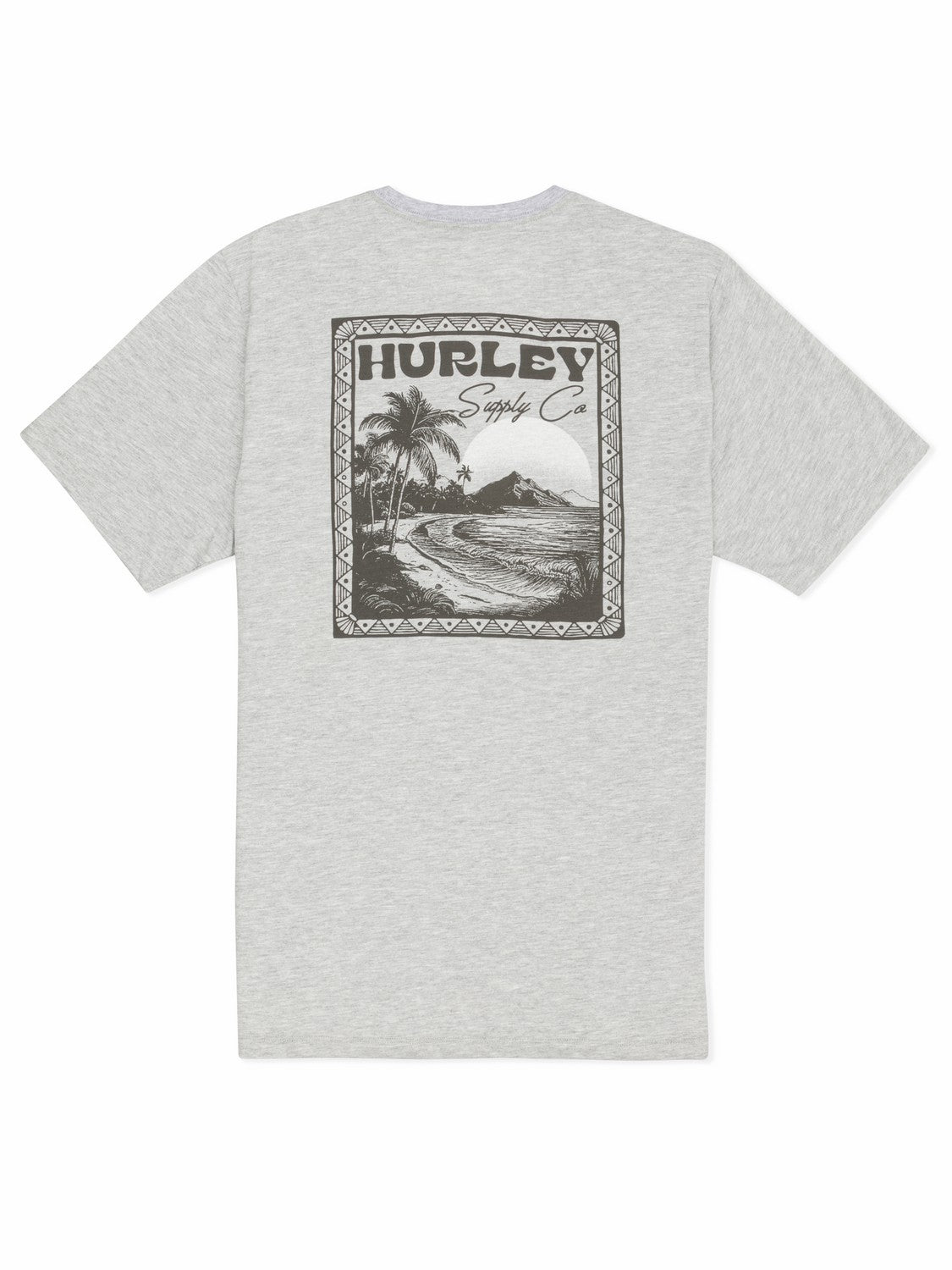 Hurley Mens Island Scape Short Sleeve