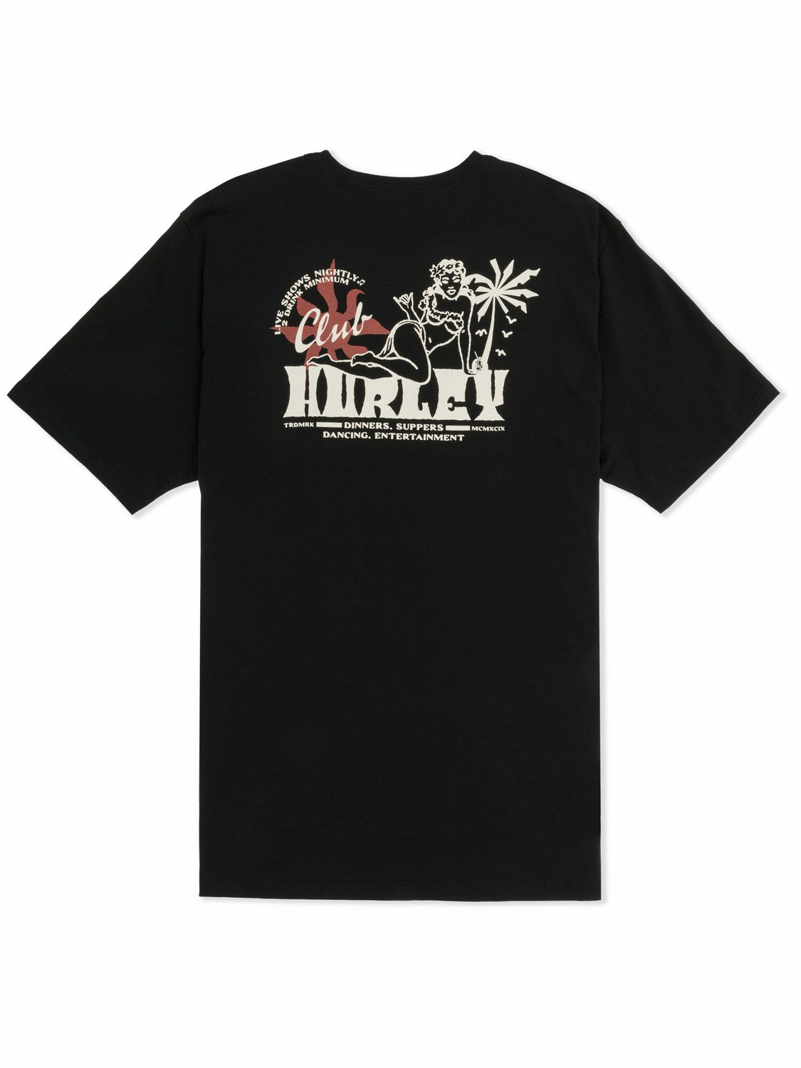 Hurley Mens Supper Club Short Sleeve