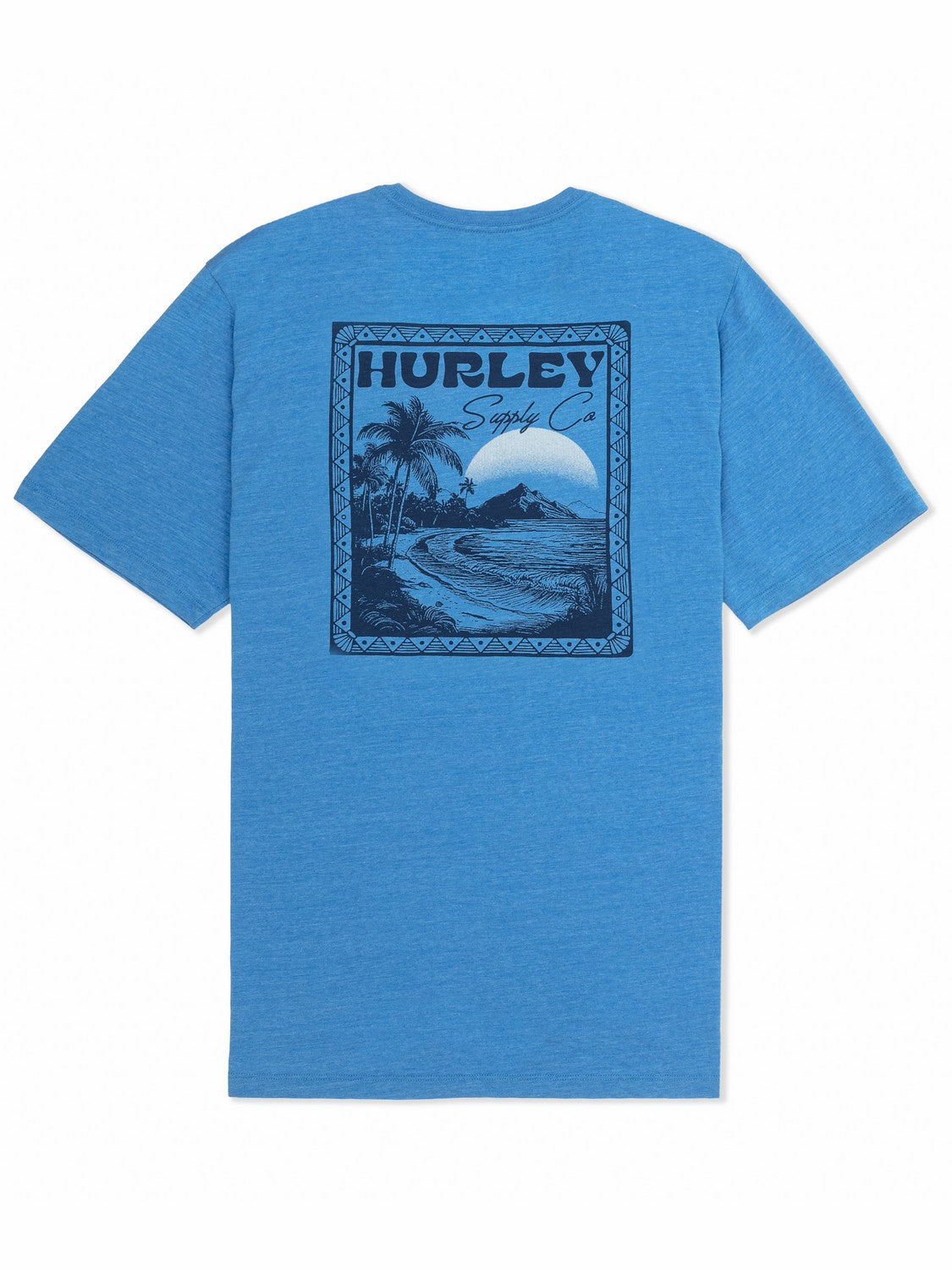 Hurley Mens Island Scape Short Sleeve