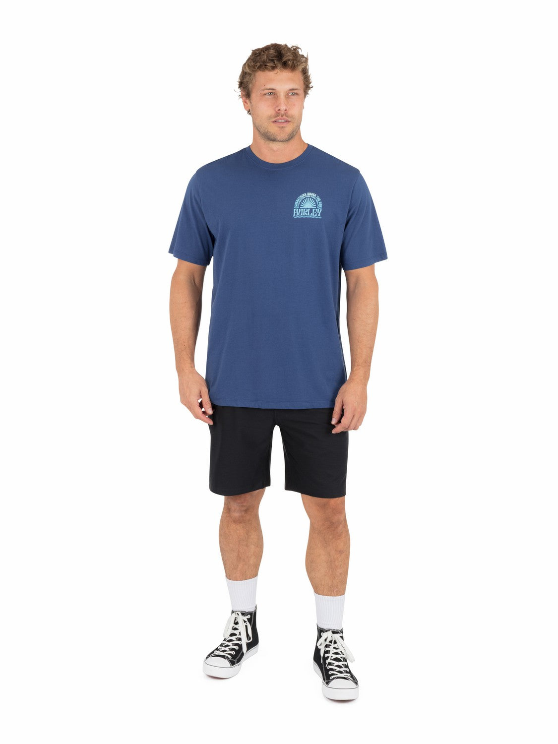 Hurley Mens Glyphic Short Sleeve