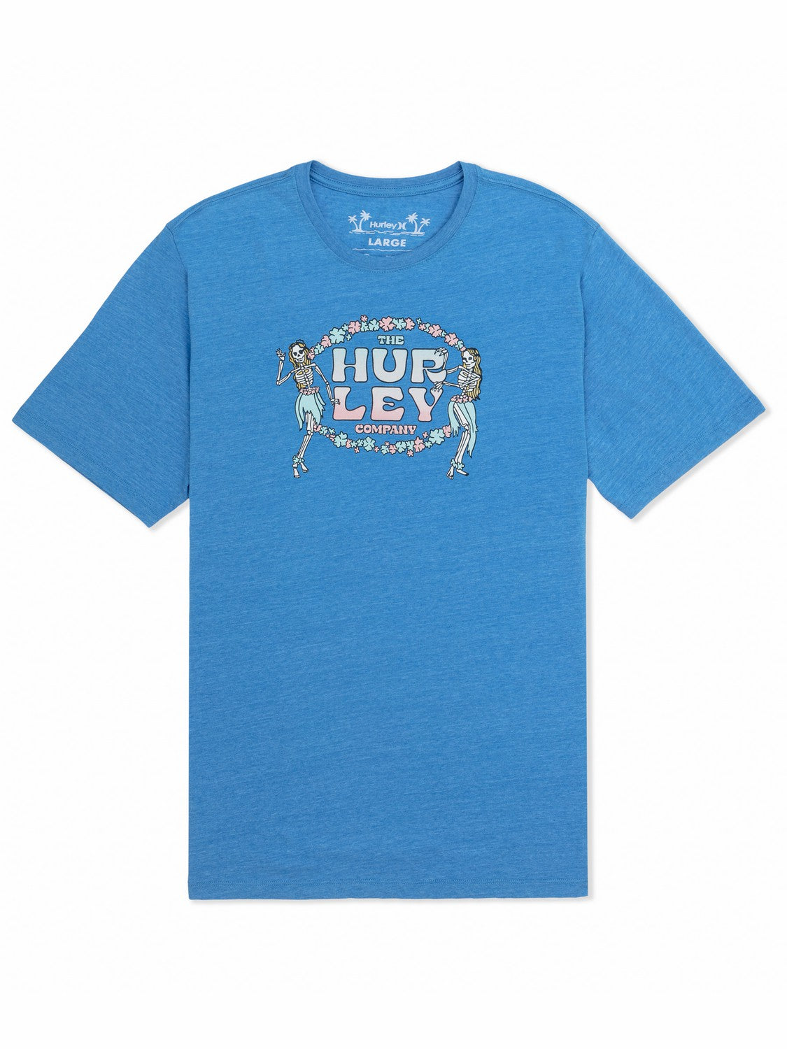 Hurley Mens Skull Dancin Short Sleeve
