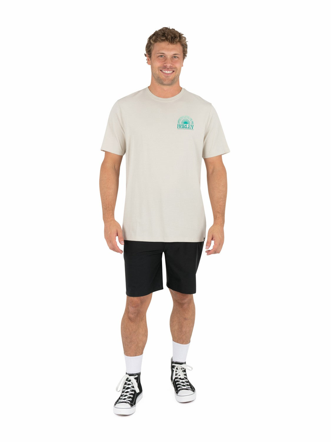 Hurley Mens Glyphic Short Sleeve