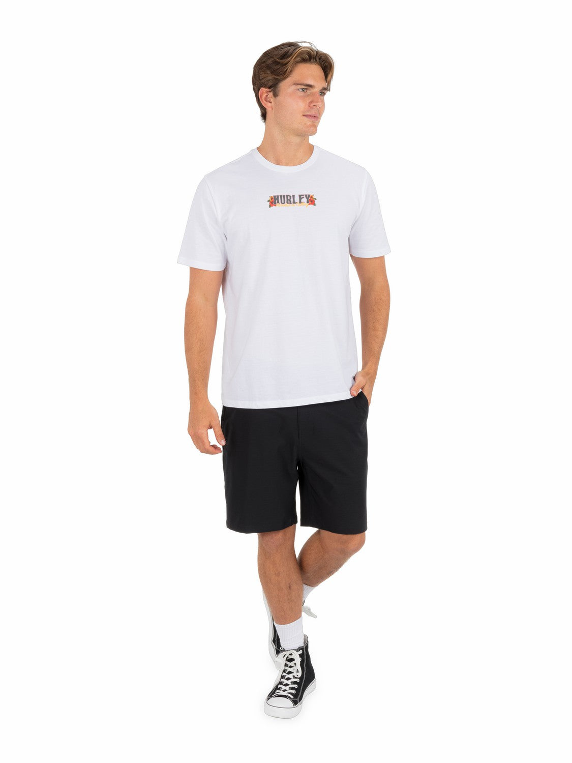 Hurley Mens Sippin On Paradise Short Sleeve