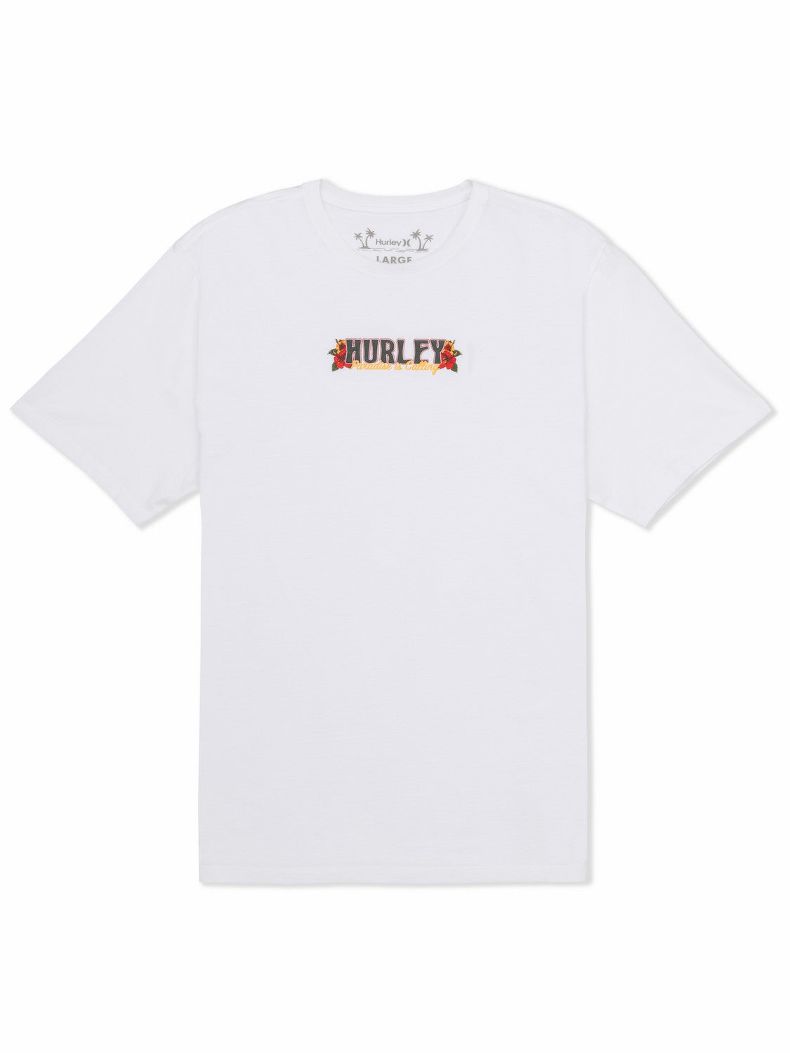 Hurley Mens Sippin On Paradise Short Sleeve