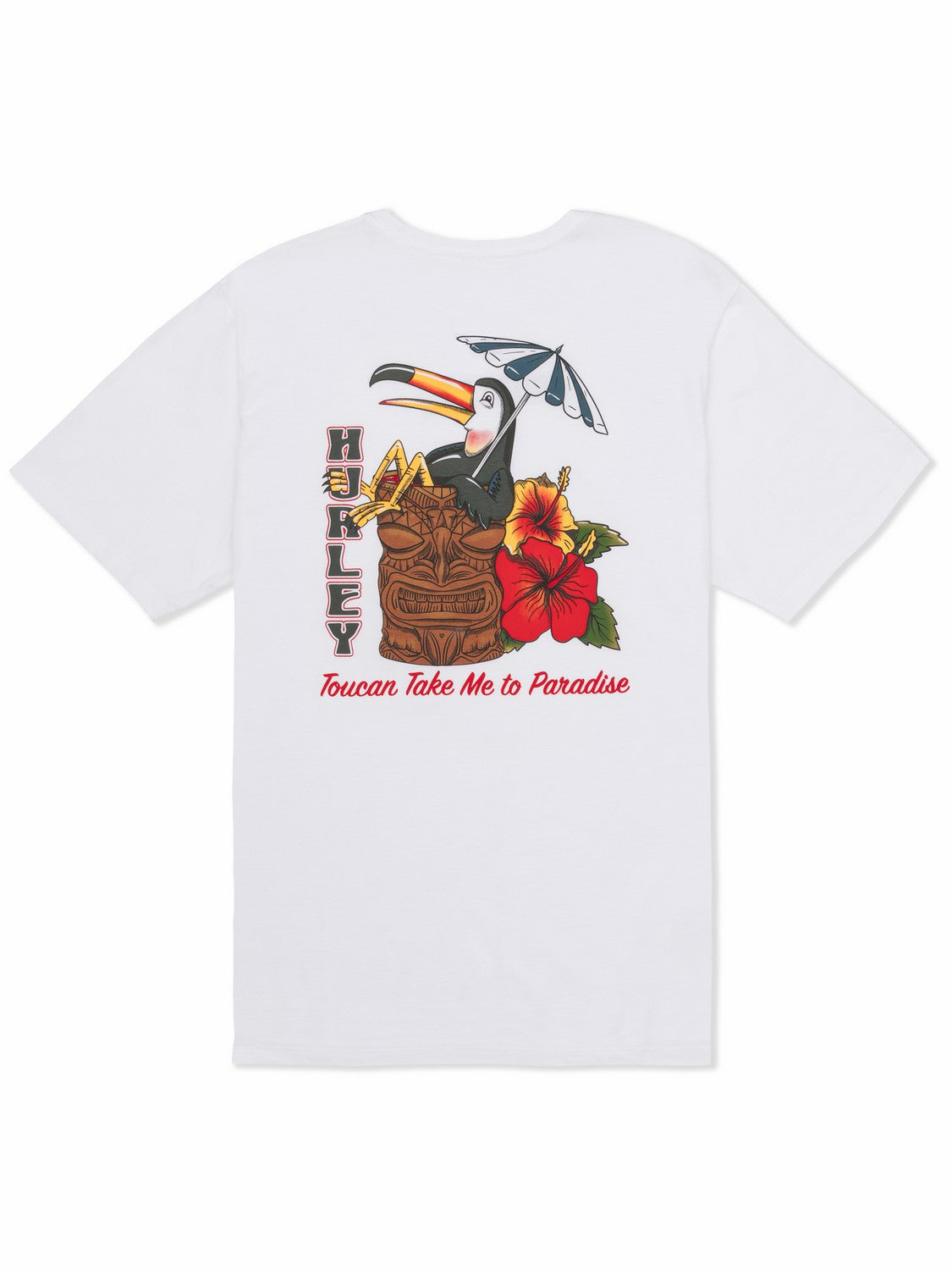 Hurley Mens Sippin On Paradise Short Sleeve