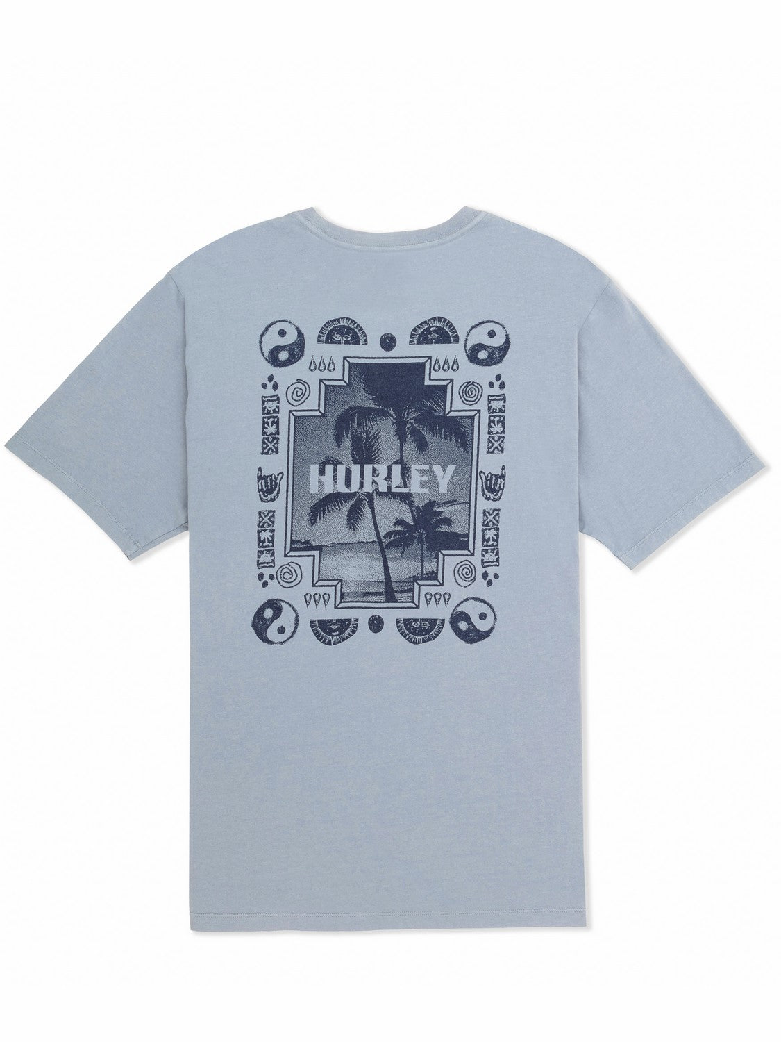 Hurley Mens Window Of Sand Short Sleeve