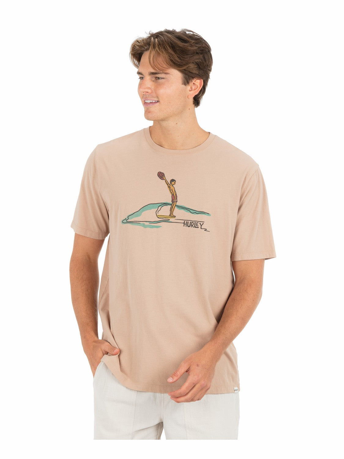 Hurley Mens Yew Haw Short Sleeve